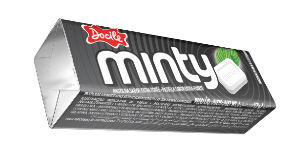 PASTILHA MINTY DOCILE 17G EXTRA FORTE