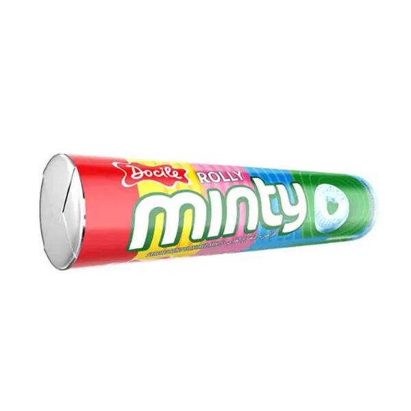 PASTILHA ROLLY MINTY FRUIT 29G C/12UN DOCILE