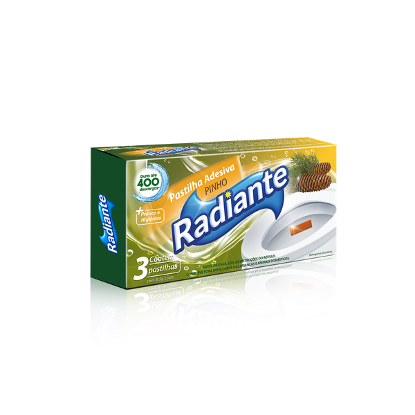PASTILHA ADESIVA RADIANTE PINHO C/3UND