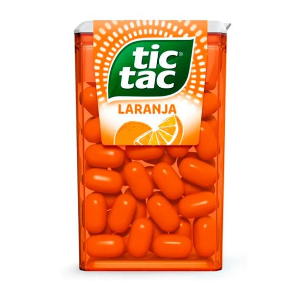PASTILHA TIC TAC 14,5G LARANJA