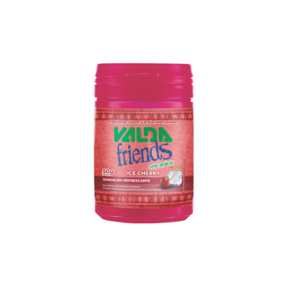 Pastilha Valda Friends Zero 50G Ice Cherry