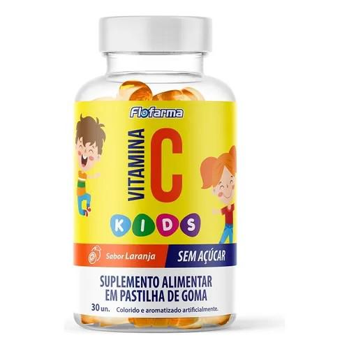 SUPLEMENTO KIDS FLOFARMA 30UN LARANJA VI