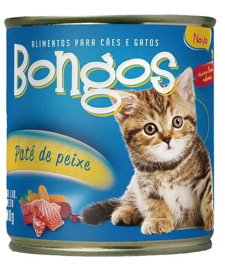 RACAO BONGOS LT.GATO.P.PEIXE   280G