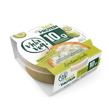 PATE VEGPROT AZEITONA VERDE VIDA VEG 100G