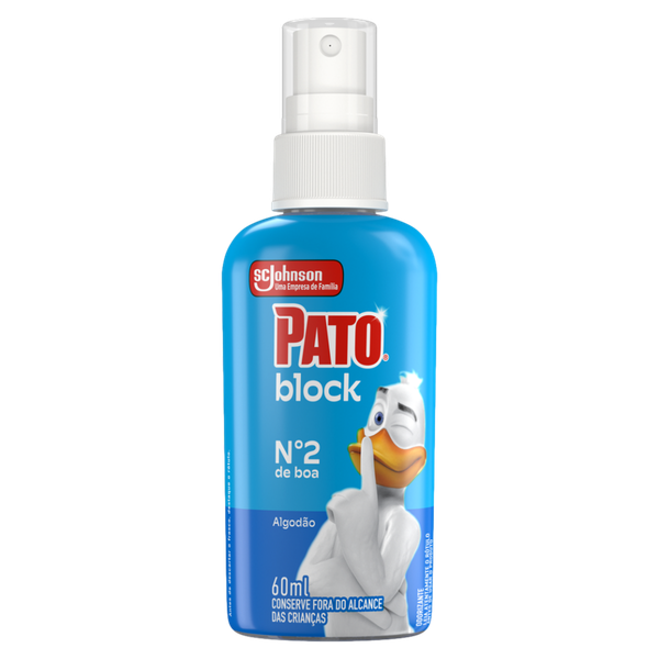 ODORIZANTE PATO BLOCK 60ML ALGODAO