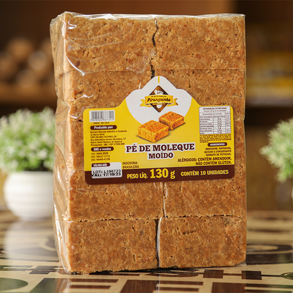 PE DE MOLEQUE PIRANGUINHO MOIDO 70G