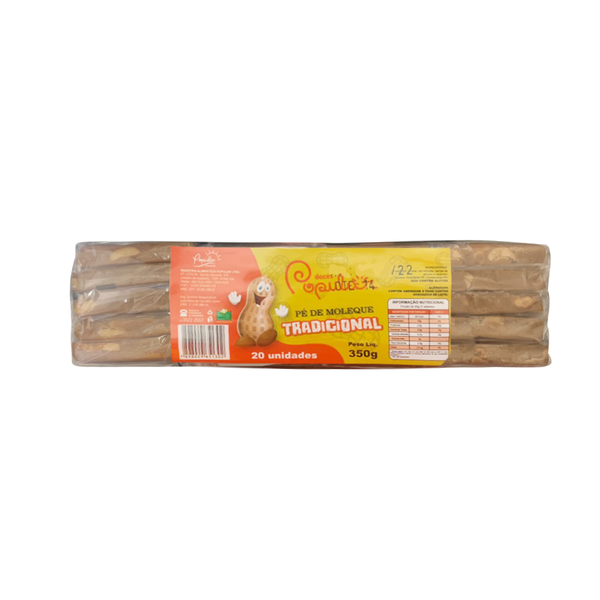 PE DE MOLEQUE POPULAR TRAD 350G C/20
