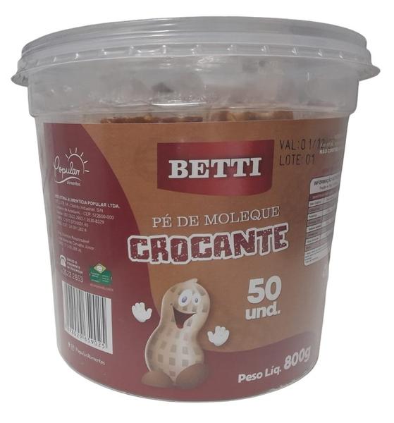 PE DE MULEQUE CROCANTE POPULAR C/800G