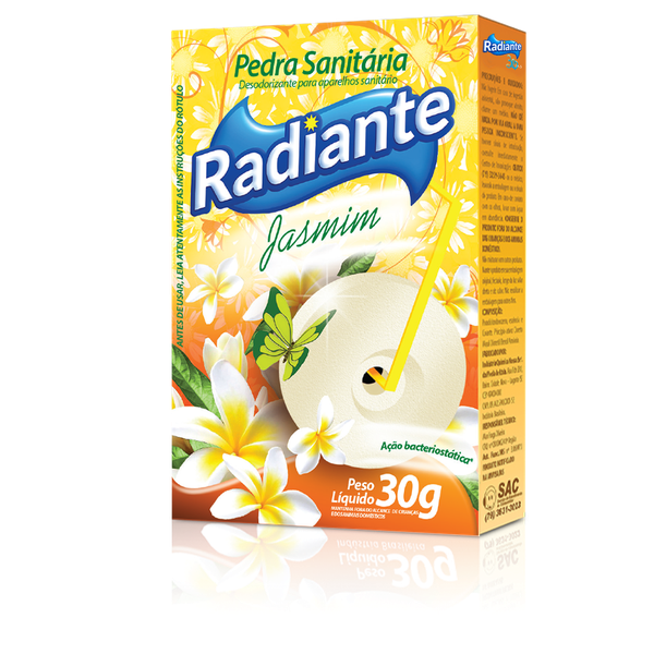 PEDRA SANIT RADIANTE 30G - JASMIM