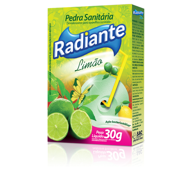 PEDRA SANIT RADIANTE LIMAO 30G