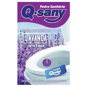 PEDRA SANITARIA Q SANY LAVANDA 25G