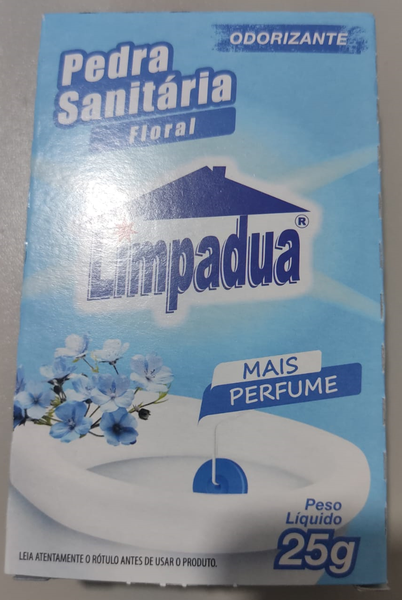 PEDRA SANIT.LIMPADUA FLORAL 25G
