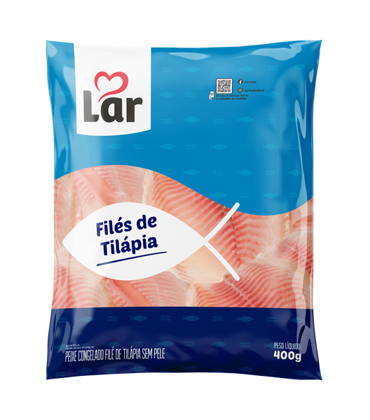 PEIXE FILE TILAPIA LAR 400G