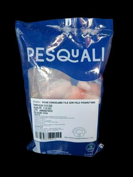 PEIXE PIRAMUTABA FILE PESQUALI 500G S PELE