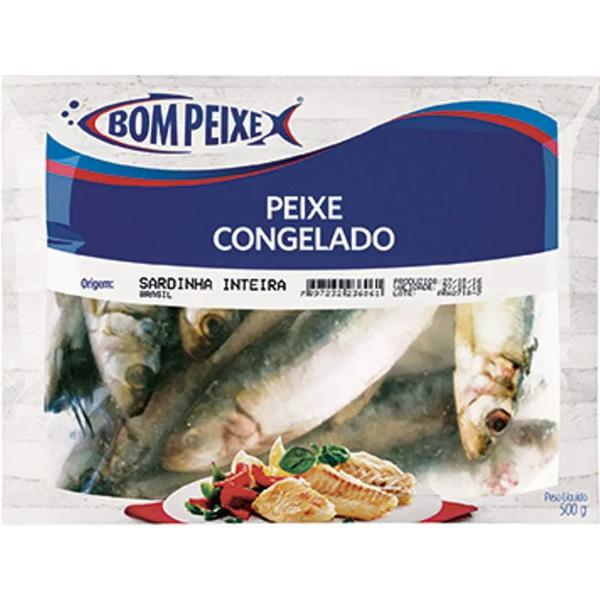 PEIXE SARDINHA BOM PEIXE INTEIRA 1KG