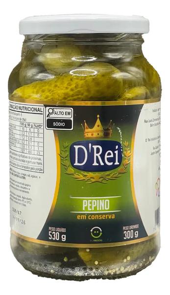 Pepino D Rei Agridoce 300G