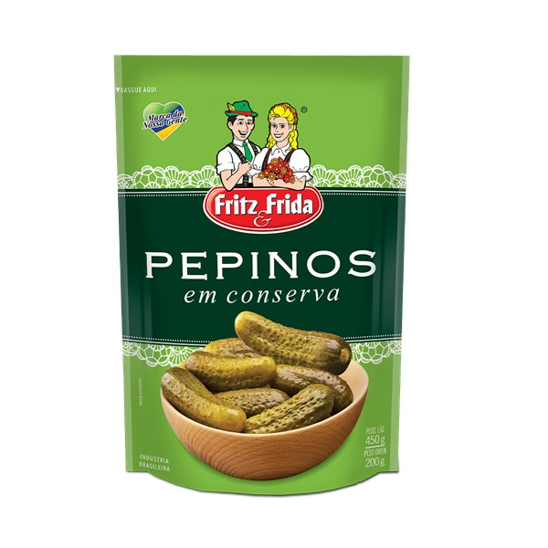 Pepino Conserva Fritz & Frida 200g