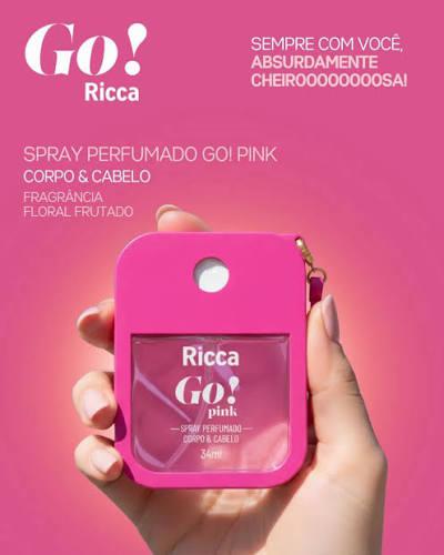 BODY SPLASH RICCA 34ML GO PINK