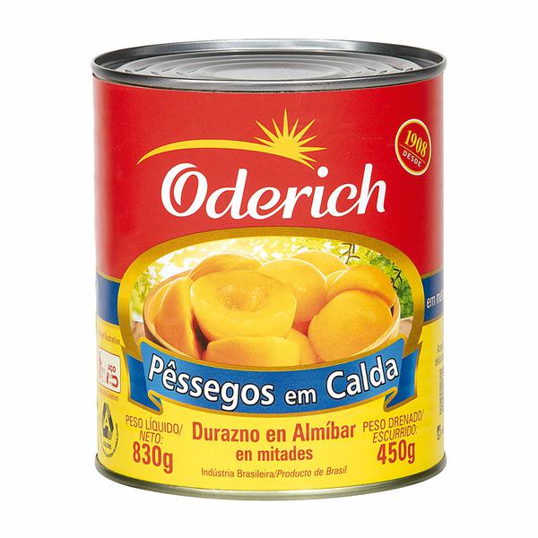 PESSEGO EM CALDA ODERICH VD/400G METADES