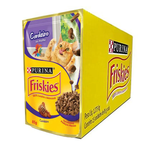 FRISKIES CORDEIRO AO MOLHO 85G