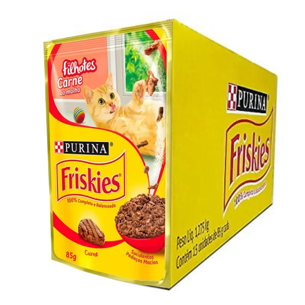 Racao  Umida Filhote  Sc Friskies 85g
