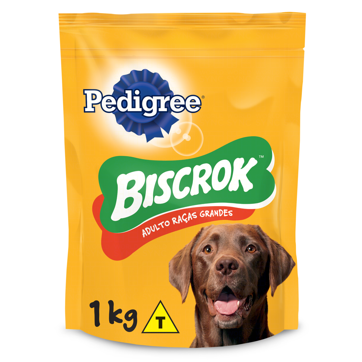 RACAO CAES PEDIGREE BISCROK ADULTO RACAS GRANDES 1KG