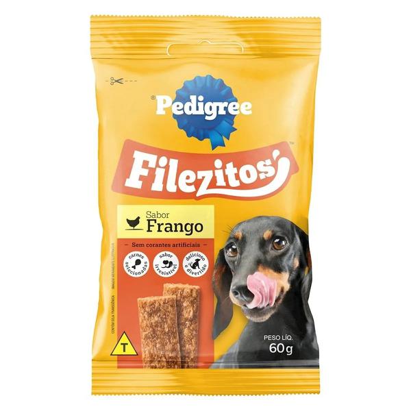 ALIM P/ CAES PEDIGREE AD. FILEZITOS FRANGO 60G