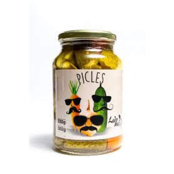 PICLES EM CONSERVA 330G LADO MATO