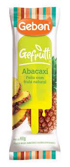 Picolé Gefrutti 60g Abacaxi Gebon