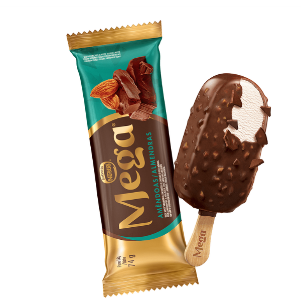 PICOLE NESTLE 74G MEGA AMENDOAS