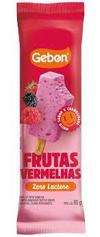 PALETAS-FRUTAS VERMELHAS SEM LACTOSE