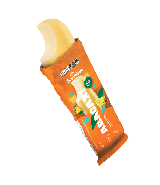 PICOLE FRUTA SORVEBOM 59G  ABACAXI