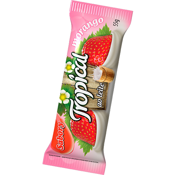 PICOLE TROPICAL MORANGO 55GR