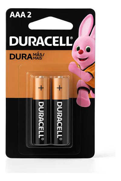 PILHA DURACELL AL. PALITO AAA2  2X1