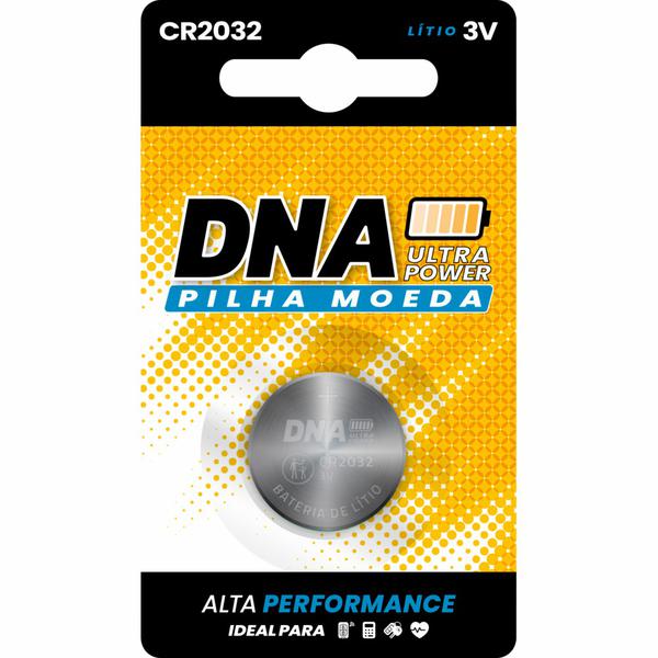 BATERIA PILHA MOEDA DNA LITIO 3V 