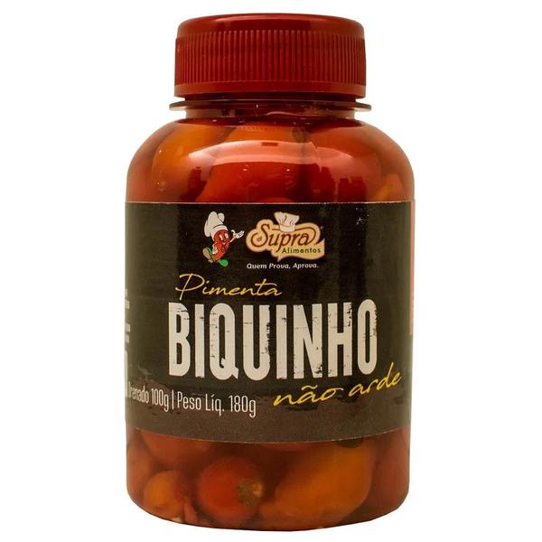 PIMENTA BIQUINHO SUPRA VERMELHA 180G