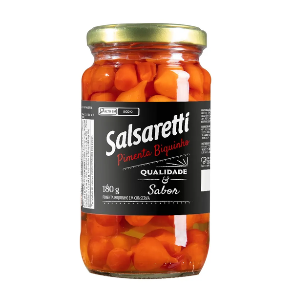 PIMENTA SALSARETTI BIQUINHO 180G