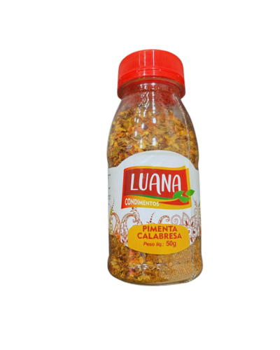 PIMENTA CALABRESA  GARRAFA 50GR LUANA