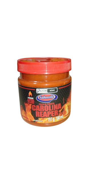 POLPA DE PIMENTA CAROLINA REAPER SABOREL