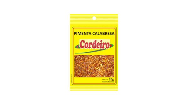 TEMPERO PIMENTA CALABREZA EM PO CORDEIRO