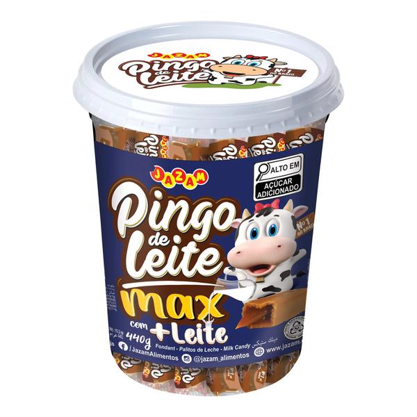DOCE PINGO DE LEITE JAZAM MAX 440G