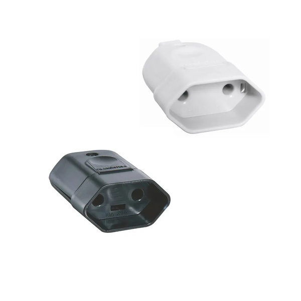 PINO FEMEA 2P 10A PT/BC TRAMON.C66