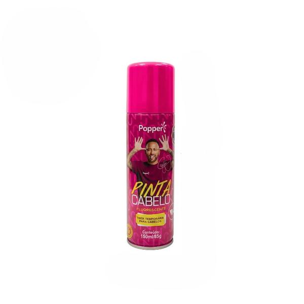 TINTA P/CABELO POPPER FLORESC 150ML PINK