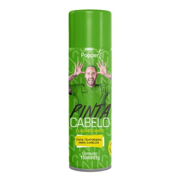 TINTA P/CABELO POPPER FLORESC 150ML VERD