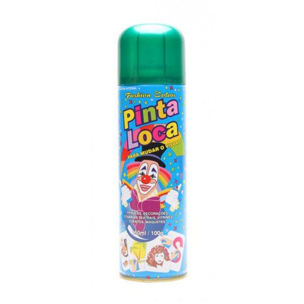 TINTA SPRAY P/CABELO PINTA LOCO 150ML VERDE