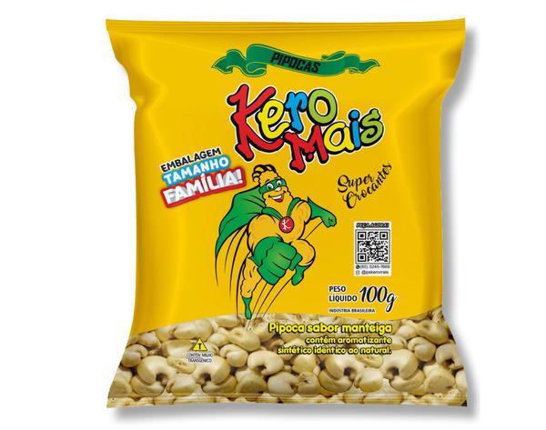 PIPOCA KERO MAIS AMARELA 100G UN