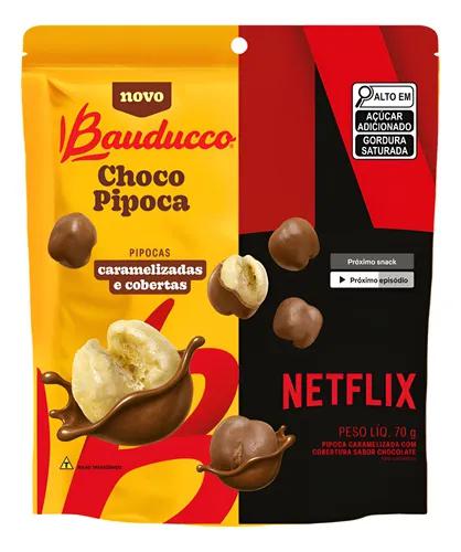 CHOCO PIPOCA BAUDUCCO NETFLIX 70G