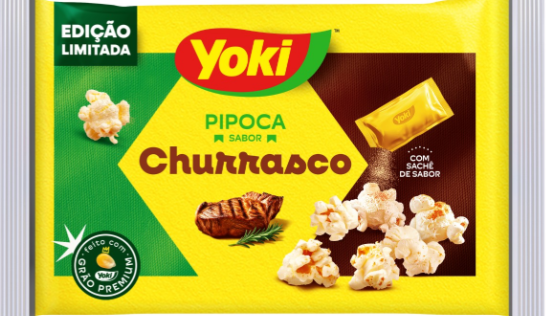 POP CORN YOKI MICRO CHURRASCO EDICAO LIMITADA 90G