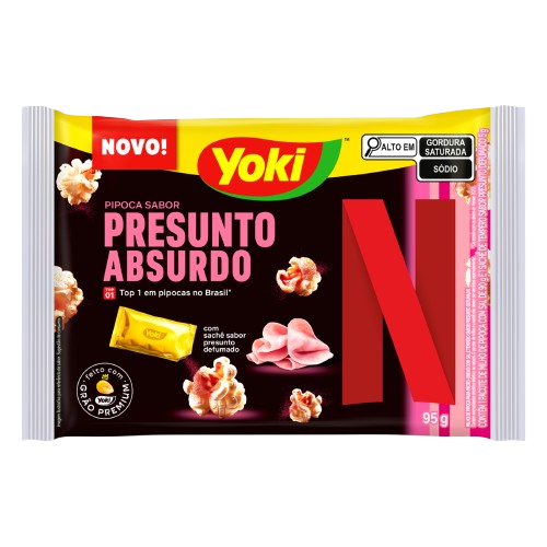 POP CORN YOKI PRESUNTO DEFUMADO 95GR