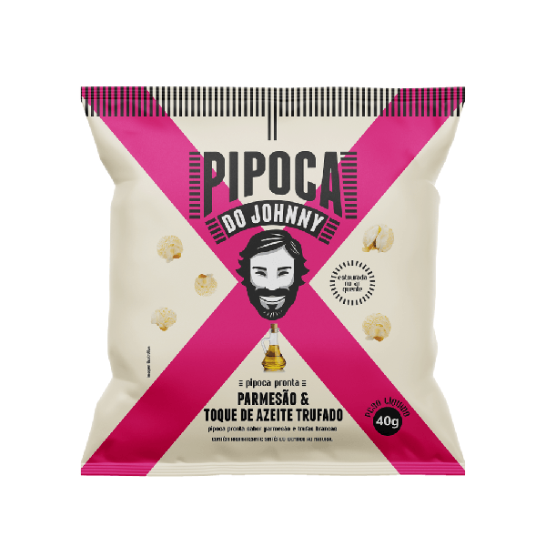 PIPOCA DO JOHNNY PARMESAO E AZEITE TRUFADO 40G